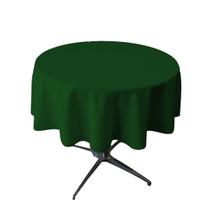 Toalha de mesa LA Linen Poliéster Poplin redonda 148cm Hunter Green Toalha de mesa LA Linen Poliéster Poplin redonda 148cm Hunter Green