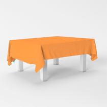 Toalha de Mesa Laranja PLástca Decoração Festa 137X183cm Toalha de Mesa Laranja PLástca Decoração Festa 137X183cm