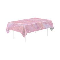 Toalha De Mesa Laser Com Glitter Roxo E Filme De Alumínio Rosa Para Decoração De Festas De Toalha De Mesa Laser Com Glitter Roxo E Filme De Alumínio Rosa Para Decoração De Festas De