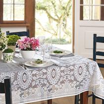 Toalha De Mesa Lepper Retangular Rendada Venezuela 1,40 x 2,00