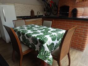 Toalha De Mesa Linha Jacquard 2,80 X1,40 Lindas