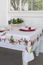 Toalha de Mesa Linha K Digital Cerejas 1,50x1,50m Kacyumara Toalha de Mesa Linha K Digital Cerejas 1,50x1,50m Kacyumara
