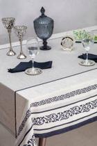 Toalha de Mesa Linha K Linho 1,58x2,20m Majesty Kacyumara