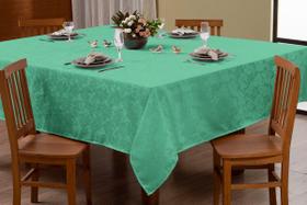 Toalha De Mesa Lisa 1.50mx1.40m Jacquard Adamascado Luxo