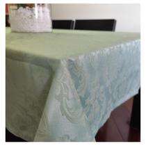 Toalha de Mesa Madeira Retangular 160 x 320 Jacquard Mesa Grande Sitio Chacara