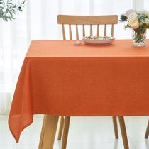 Toalha de mesa maxmill 132x213cm impermeável Rust Orange
