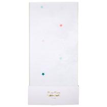 Toalha de mesa Meri Meri Rainbow Star Neon Print 260x140 cm