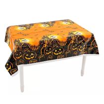 Toalha De Mesa Metalizada Halloween 137X183Cm Decoração Ydh - Mult Epocas