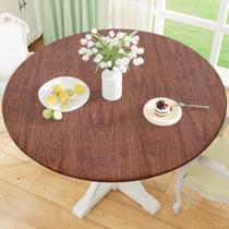 Toalha de Mesa Misaya Redonda Ajustável Impermeável 91-112 cm Toalha de Mesa Misaya Redonda Ajustável Impermeável 91-112 cm