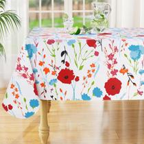 Toalha de mesa misaya retangular de vinil impermeável 152 x 213cm