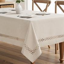 Toalha de Mesa MIULEE 152x213cm Bege Impermeável e Resistente a Manchas Toalha de Mesa MIULEE 152x213cm Bege Impermeável e Resistente a Manchas