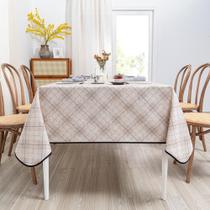 Toalha de mesa MYSKY HOME Linen Look Waterproof 150x300cm preta