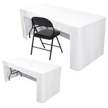 Toalha de mesa Nasitos, pacote com 2, Open Back, 122x61x76 cm, branca Toalha de mesa Nasitos, pacote com 2, Open Back, 122x61x76 cm, branca