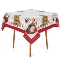 Toalha de Mesa Natal 140x140cm Fábula do Noel - Karsten