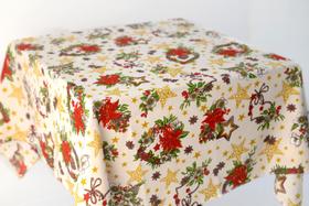Toalha de Mesa Natal 1,50m x 1,50m Toalha de Mesa Natal 1,50m x 1,50m