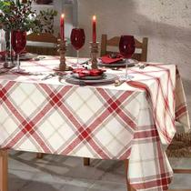 Toalha de Mesa Natal 99 Quadrada 4 Lugares Dohler Celebra 160x160cm