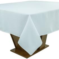 Toalha De Mesa Natal Impermeável Branco 8 Lugares Rafimex