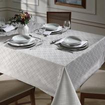 Toalha de Mesa Natal Jacquard Quadrada 1,40 Requinte Dohler