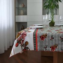 Toalha de Mesa Natal Quadrada Para 4 Cadeiras Toalha de Mesa Natal Quadrada Para 4 Cadeiras