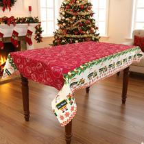 Toalha de Mesa Natalina 4, 6, 8, 10, 12, 14 Lugares Oxford Decoração de Natal Toalha de Mesa Natalina 4, 6, 8, 10, 12, 14 Lugares Oxford Decoração de Natal