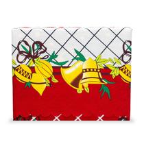 Toalha de Mesa Natalina 4 Lugares 1,50m x 1,40m Oxford Estampado Toalha de Mesa Natalina 4 Lugares 1,50m x 1,40m Oxford Estampado