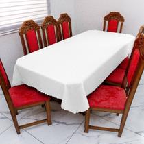 Toalha de Mesa Natalina 8 Lugares 2,50m x 1,40m Oxford