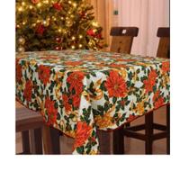 Toalha de Mesa Natalina Natal Estampa Sortidas 6 Lugares