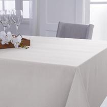 Toalha de Mesa Naturalle Limpeza Prática 1,80x2,80m Off-White