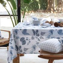 Toalha de Mesa Naturalle Limpeza Prática 2,20x2,20m Tropical Marinho Toalha de Mesa Naturalle Limpeza Prática 2,20x2,20m Tropical Marinho