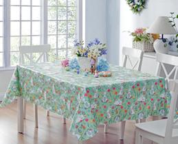 Toalha de mesa Newbridge Easter Cotton Tail Bunny 132x178cm Toalha de mesa Newbridge Easter Cotton Tail Bunny 132x178cm