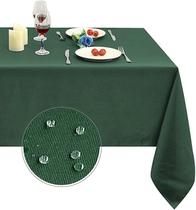 Toalha de mesa Obstal 70x70 polegadas verde impermeável Toalha de mesa Obstal 70x70 polegadas verde impermeável