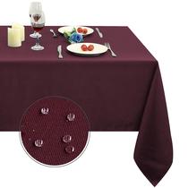 Toalha de mesa Obstal Burgundy 152x259 cm Impermeável Toalha de mesa Obstal Burgundy 152x259 cm Impermeável