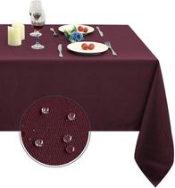 Toalha de mesa Obstal Retangular Borgonha 137x198 cm Impermeável Toalha de mesa Obstal Retangular Borgonha 137x198 cm Impermeável