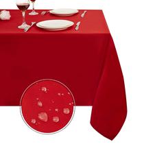 Toalha de mesa Obstal Rio Retangular Vermelha 150x210cm Impermeável Toalha de mesa Obstal Rio Retangular Vermelha 150x210cm Impermeável