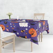 Toalha De Mesa Oxford 6 Lugares Mesa Halloween 220X140Cm