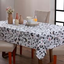 Toalha De Mesa Oxford Estampado 1,40 X 1,40 4 Lugares Premium