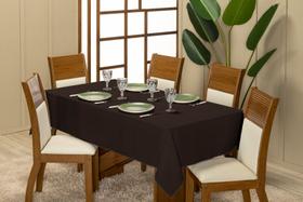 Toalha De Mesa Oxford Retangular 6 Lugares 2,20 X 1,40