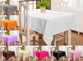 Toalha De Mesa Oxford Tecido Grosso Retangular 8 Lugares