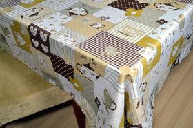 Toalha de Mesa Oxford - Tema Tea Time Toalha de Mesa Oxford - Tema Tea Time