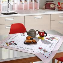 Toalha de Mesa + Panos de Prato Mickey Minnie Amor - Disney