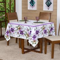Toalha De Mesa Para 4 Lugares 1,50X1,50 Decorativa