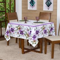 Toalha De Mesa Para 4 Lugares 1,50X1,50 Decorativa