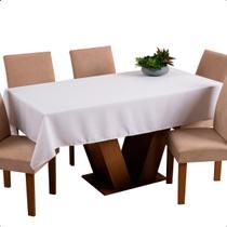 Toalha de Mesa para 4 Lugares Retangular 1,45x1,40m Oxford