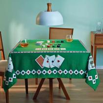 Toalha De Mesa Para Baralho Cartas Jogos Poker Truco Lepper
