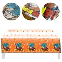 Toalha de Mesa para Festa Dragon Ball Super 180cm x 120cm