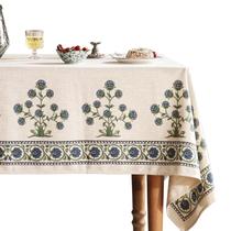 Toalha de mesa patrea Designer Linen Vintage Blue 140x220cm Toalha de mesa patrea Designer Linen Vintage Blue 140x220cm