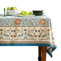 Toalha de mesa patrea Vintage Floral Blue 160x21 cm