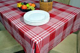 Toalha de Mesa Picnic - Vermelho Listras Toalha de Mesa Picnic - Vermelho Listras