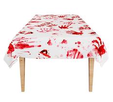 Toalha de mesa plastica decoração halloween 1,80m x 1,20m
