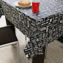 Toalha de Mesa Plástica Térmica 4 Lugares 1,00 x 1,40 m